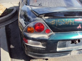 2000 MITSUBISHI ECLIPSE GS, 2.4L 5SPEED, COLOR GREEN, STK 153694